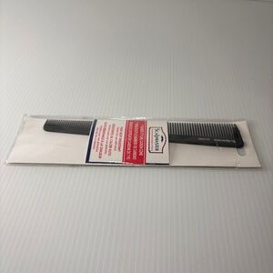 Scalpmaster 7" High Heat Resistant Carbon Barber Cutting Combs 1 pc. NEW